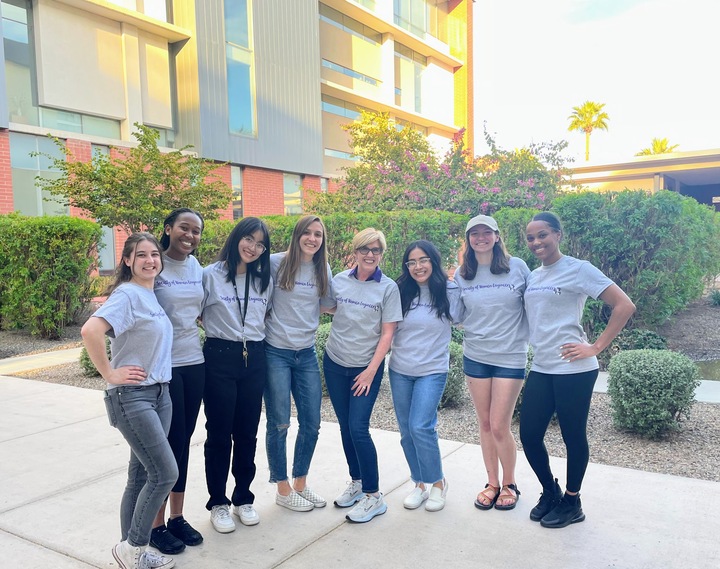 The Society Of Women Engineers At Gcu T-Shirt Photo