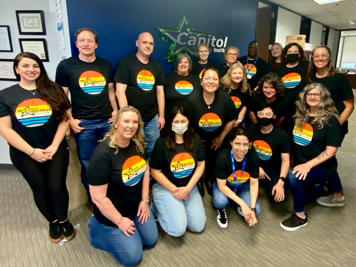 Capitol Home Health T Shirt Design Contest Winner T-Shirt Photo