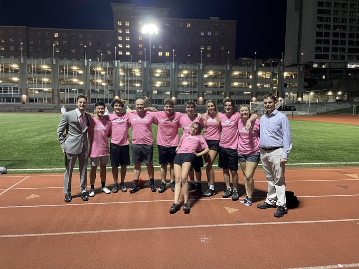 Team Peak Athleticism Soccer Team At The University Of Cincinnati T-Shirt Photo