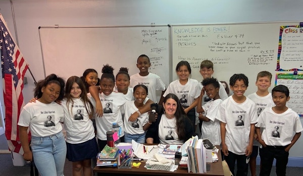 Picture of Harriet Tubman 4th Grade Fans Custom T-Shirt Design Harriet Tubman 4th Grade Fans T-Shirt Photo