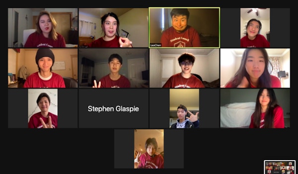 Picture of International Student Leaders Custom T-Shirt Design International Student Leaders T-Shirt Photo