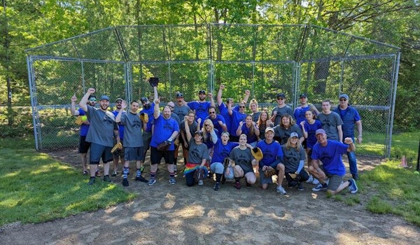 Picture of Wedding Softball Game Custom T-Shirt Design Wedding Softball Game T-Shirt Photo
