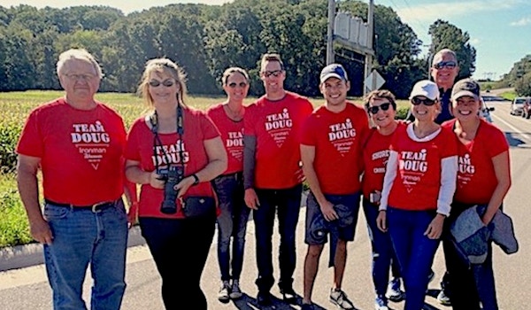 Picture of Ironman Team Doug Custom T-Shirt Design Ironman Team Doug T-Shirt Photo