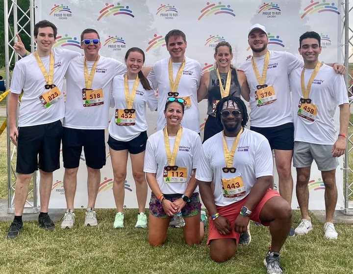 Chicago Pride Run T-Shirt Photo