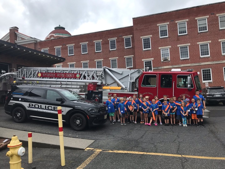 First Day Of 2022 Public Safety Camp T-Shirt Photo