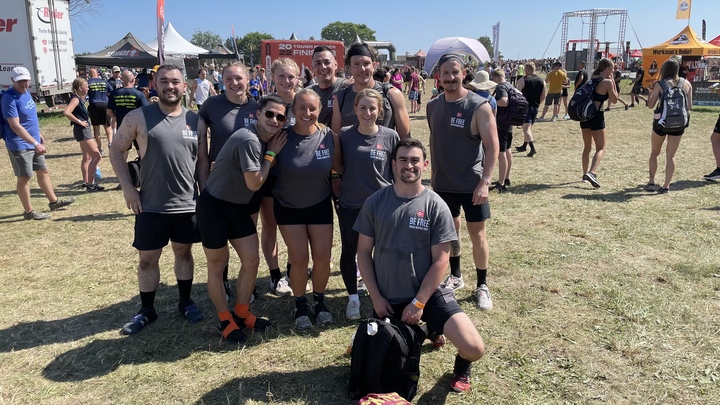 D1 Saint Paul Tough Mudder 2022 Team T-Shirt Photo