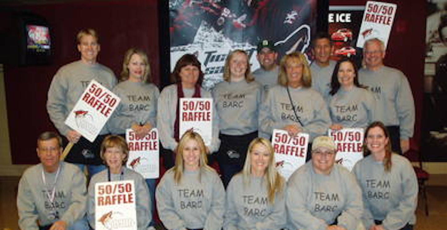 50/50 Raffle   Go Team Barc! T-Shirt Photo
