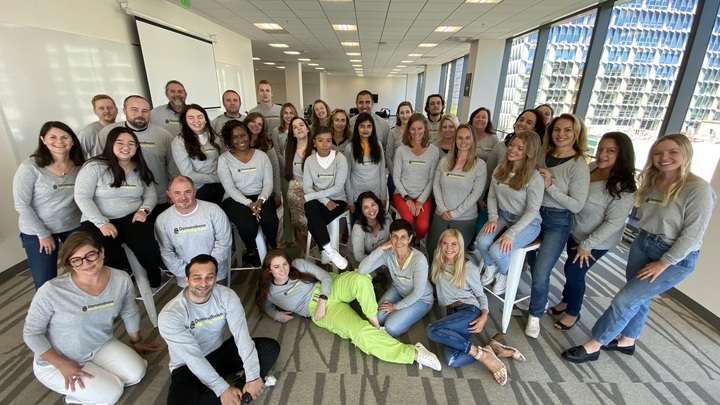 Demandbase Marketing Team T-Shirt Photo