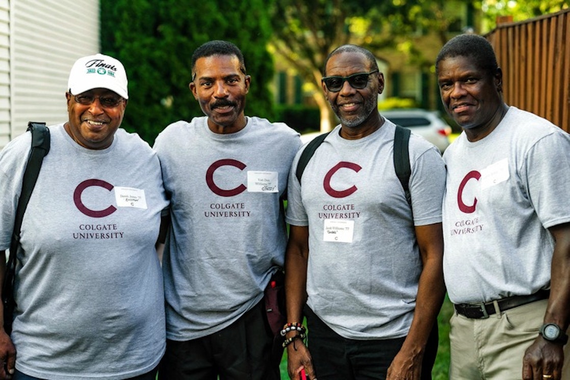 Colgate University Alumni Of Color Cookout 2022 T-Shirt Photo