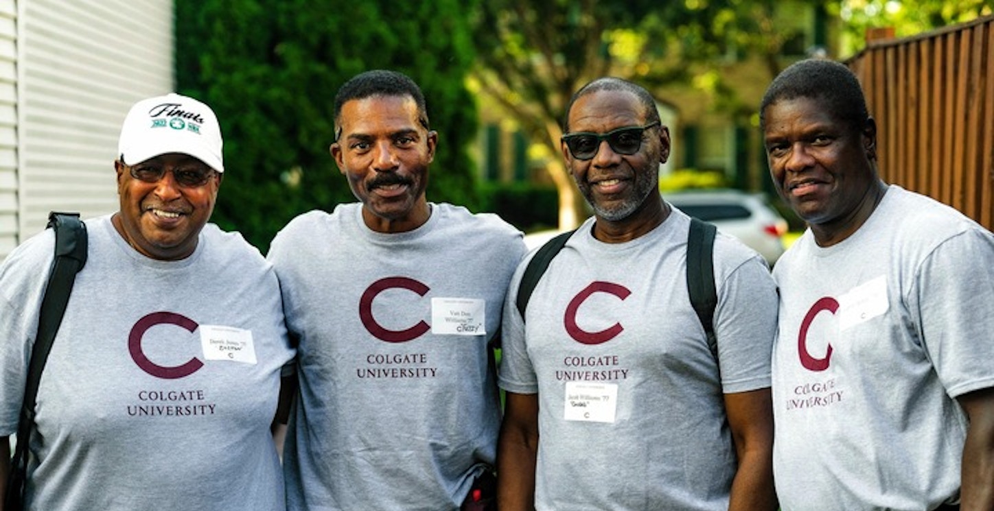 Colgate University Alumni Of Color Cookout 2022 T-Shirt Photo
