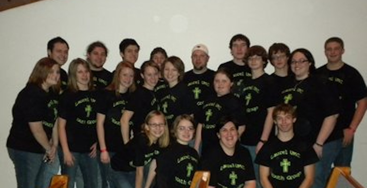 Laurel Umc Youth Group Acquire The Fire 2010 T-Shirt Photo