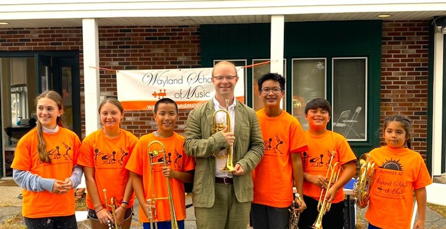 Wayland School Of Music Brass Family Workshop T-Shirt Photo